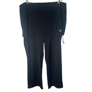 Athleta Leggings W/ Skirt Black Size Small